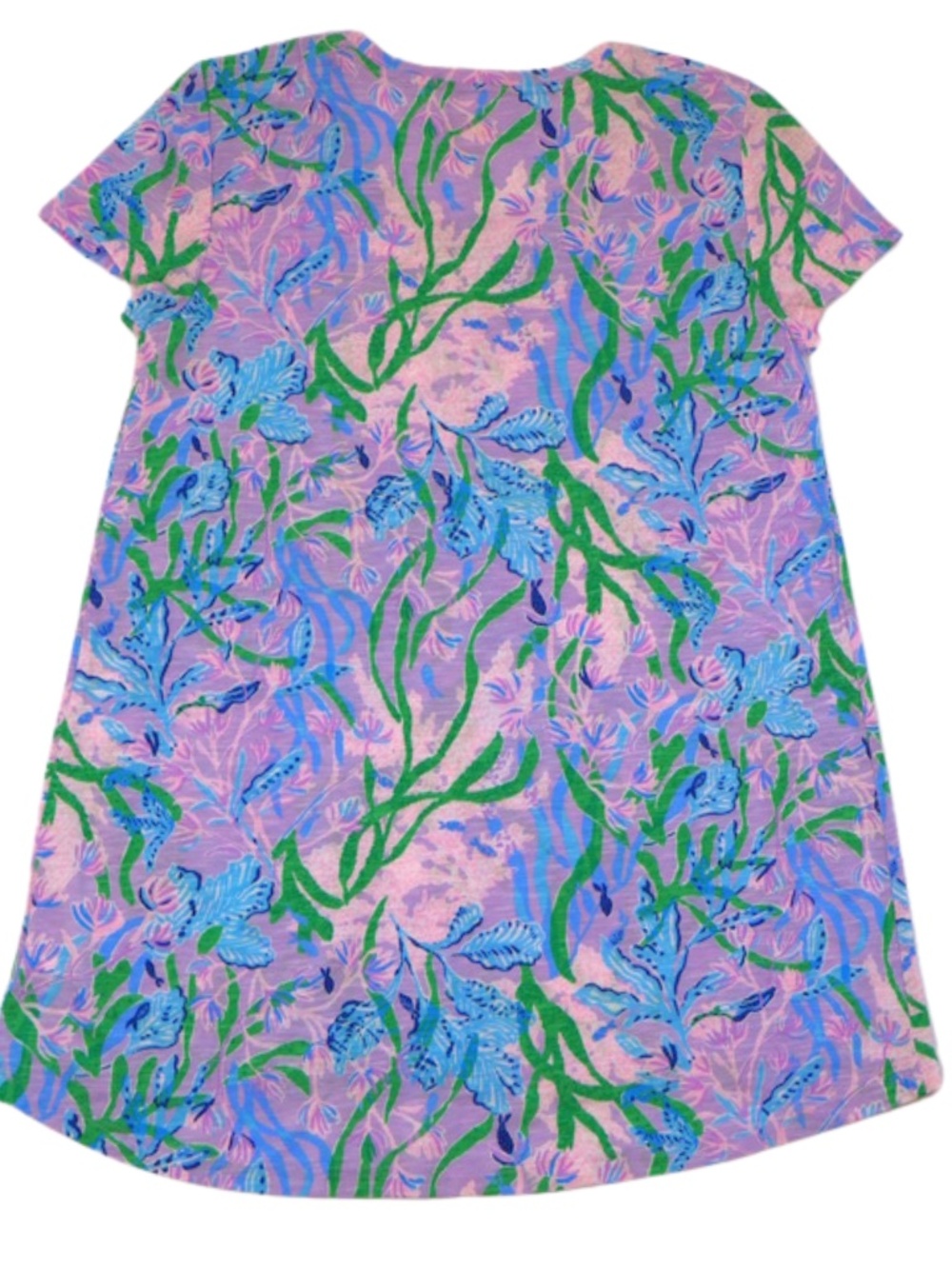 Lilly Pulitzer Tropical Print Pink Blue Top XXS - Picture 2 of 8